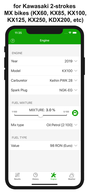 化油器 Jetting Kawasaki 2T Moto(圖3)-速報App