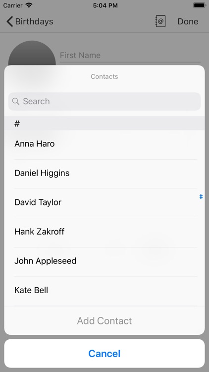 Birthdate - Beautiful Reminder screenshot-6