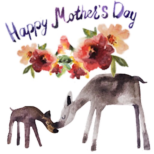 Happy Mother's Day Pun Sticker iOS App