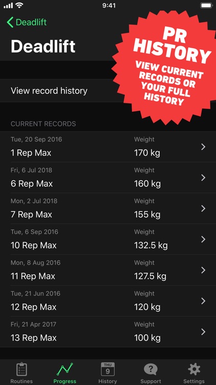 HeavySet - Gym Workout Log screenshot-6