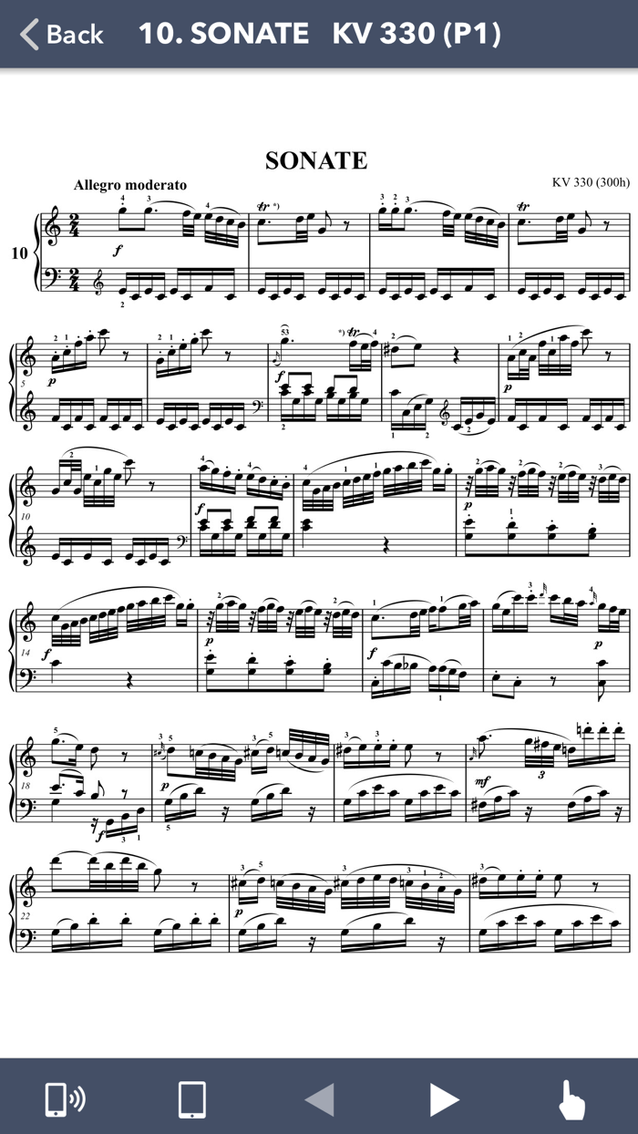 Mozart Piano Sonatas II