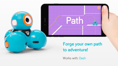 How to cancel & delete Path for Dash robot from iphone & ipad 1