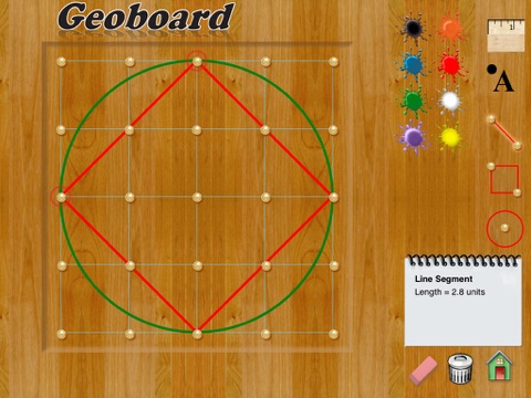 Hands-On Math Geoboard - náhled