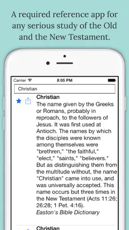 Game screenshot The Bible Dictionary® hack