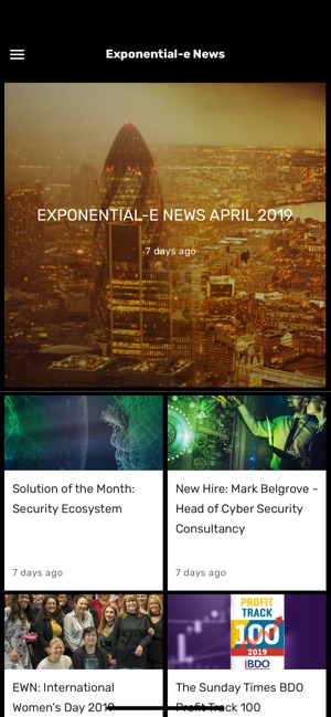 Exponential-e News