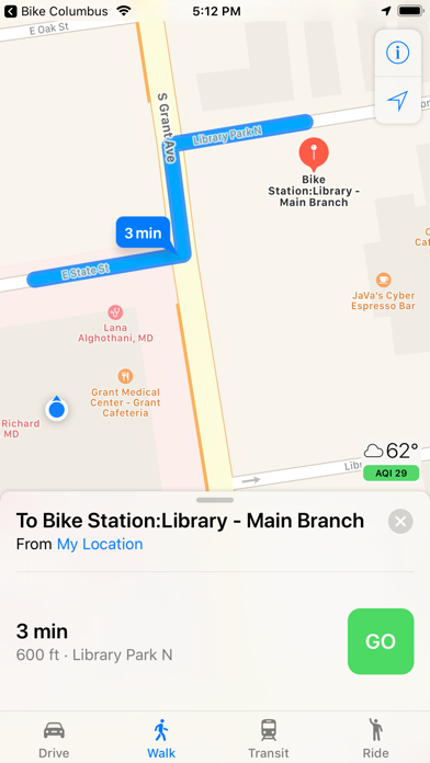 Bike Stations Columbus screenshot 3