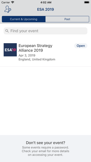 European Strategy Alliance '19