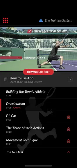 Game screenshot Tennis Fitness Program hack