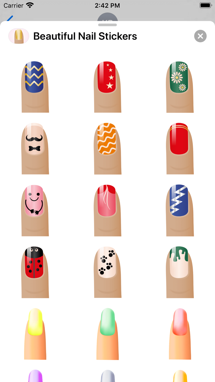 Beautiful Nail Stickers