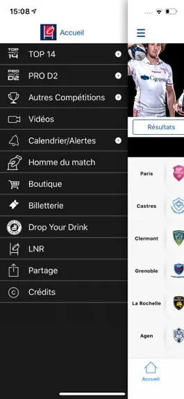 Game screenshot Ligue Nationale de Rugby apk