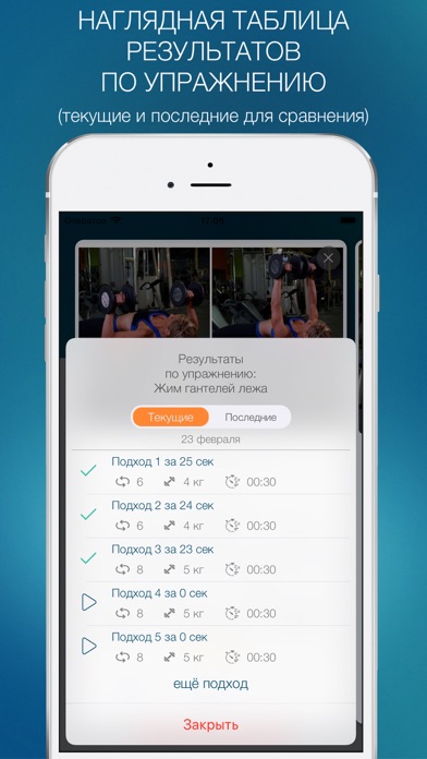Дневник тренировок - Fit4You! Screenshot 6