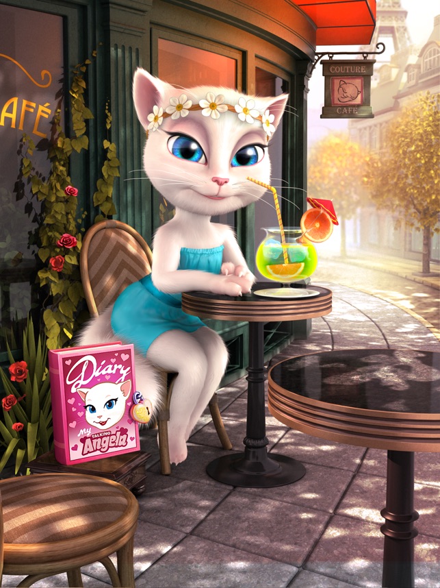 Talking Angela for iPad(圖4)-速報App