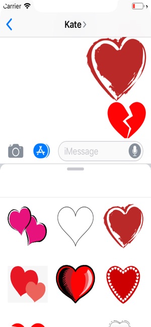 Hearts-Emojis Stickers(圖2)-速報App