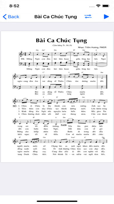Mau Tam Choir screenshot 3