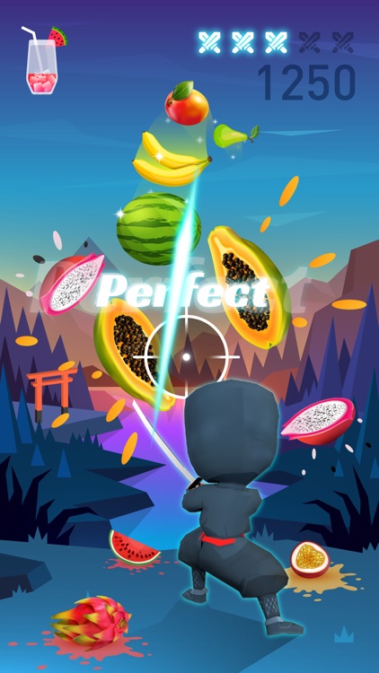 Chop Ninja : EDM Chop Fruit screenshot-3