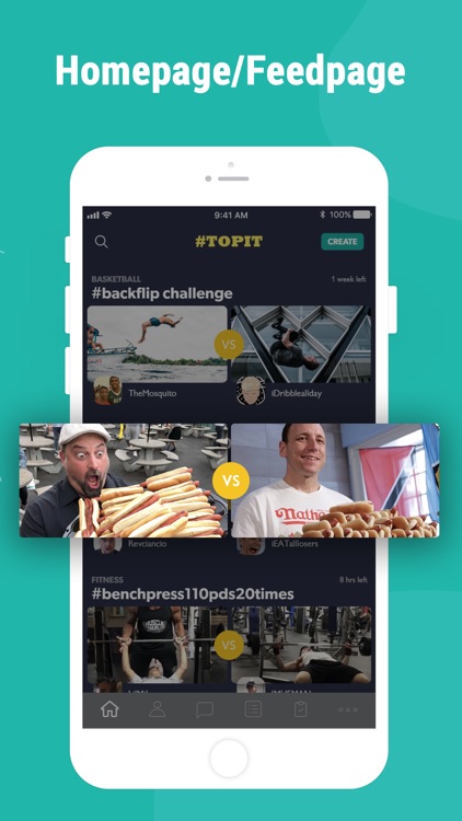 #TopIt · Challenges For Fun