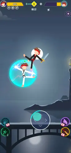 Captura de Pantalla 2 Stickman Battle iphone