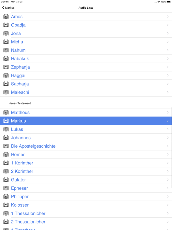 Screenshot #5 pour Deutsch Bibel Audio & Bücher