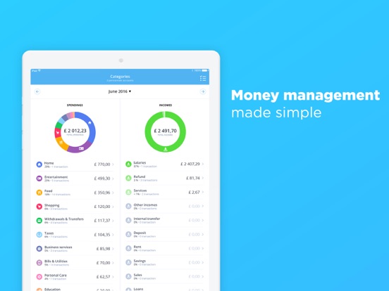 Bankin’ - Best App to manage my finances screenshot