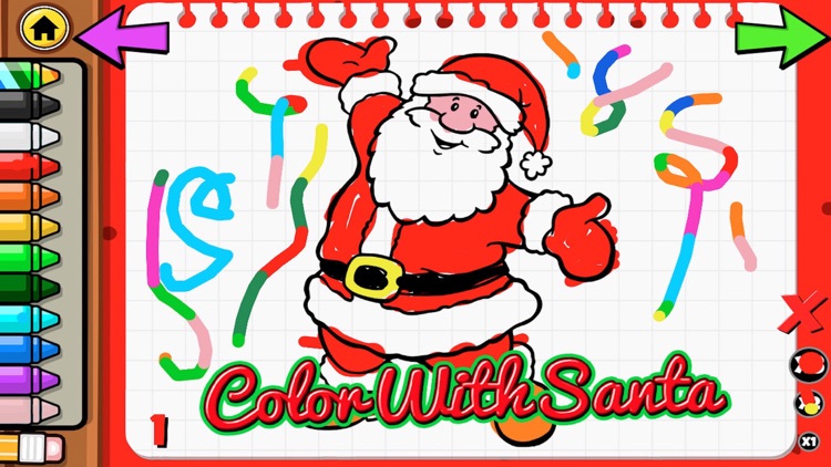 Color With Santa