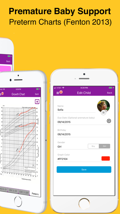 Baby Growth Chart Percentile + screenshot 2