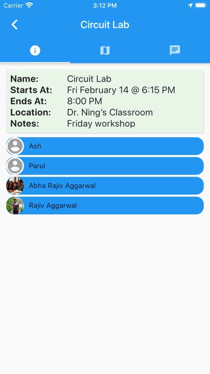 SciOly Schedule