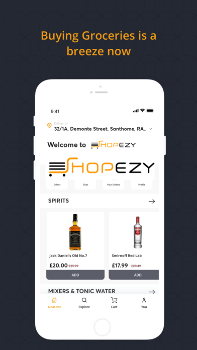 Shopezy - Food & Grocery App screenshot 2