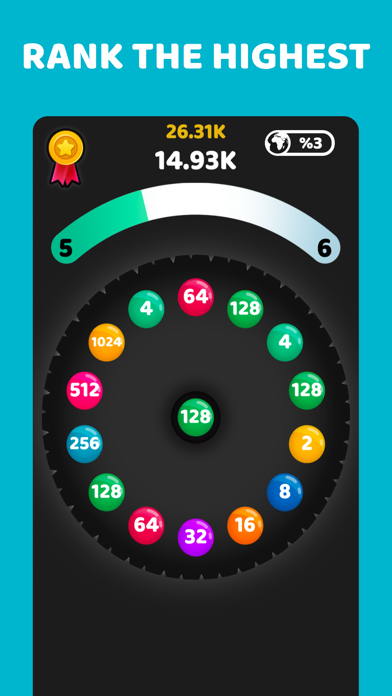 2048 Circle Blast screenshot 3