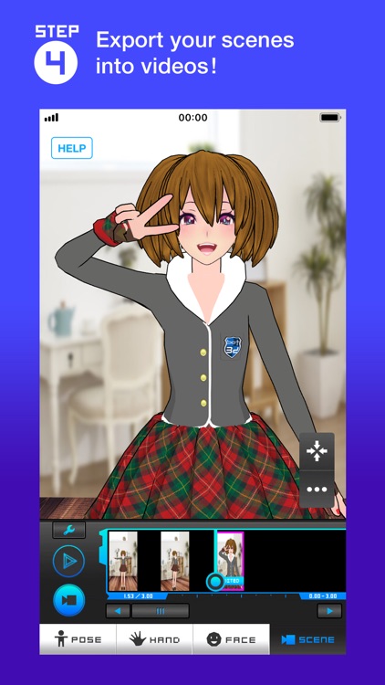 Bot3D Editor - 3D Anime Editor screenshot-6