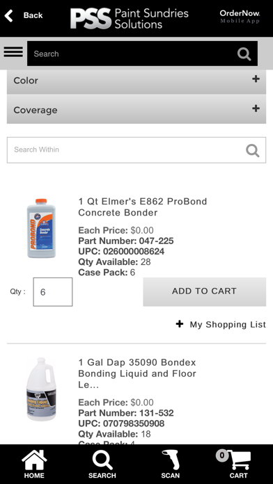 How to cancel & delete Paint Sundries Solutions OrderNow from iphone & ipad 4