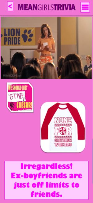 Mean Girls Trivia(圖6)-速報App