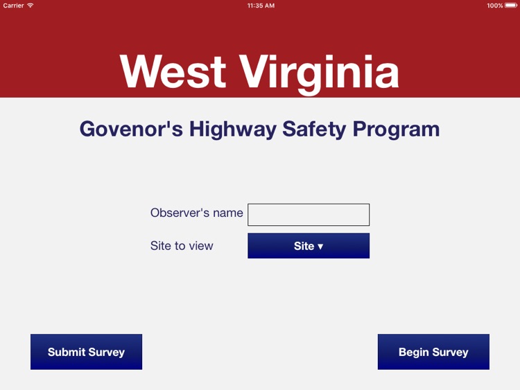 West Virginia Seatbelt Survey