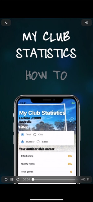 My Club Statistics