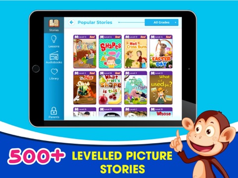 Monkey Stories:Books & Reading screenshot 2