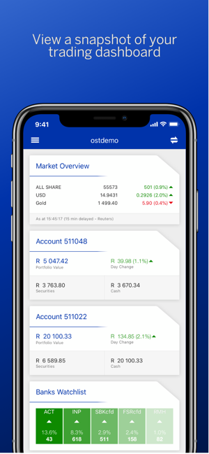 standard bank online share trading mobile app