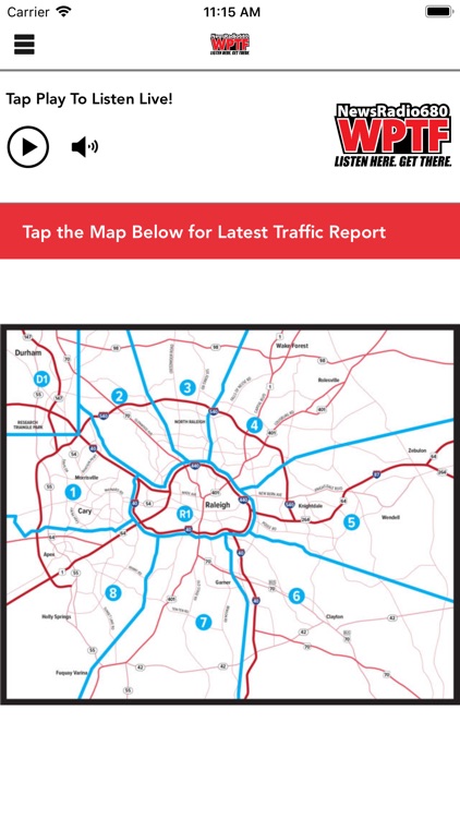 WPTF Triangle Traffic