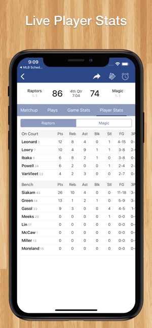 Basketball Schedules for NBA(圖5)-速報App