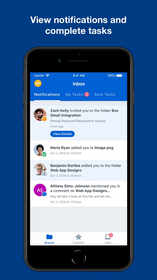 Box for emm box inc ios appagg