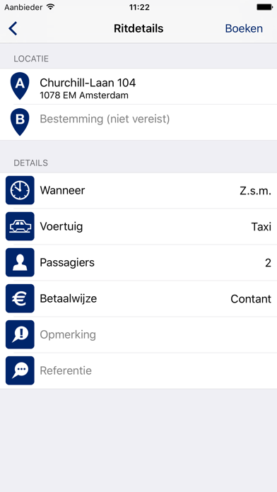 E-Taxi Amsterdam screenshot 2