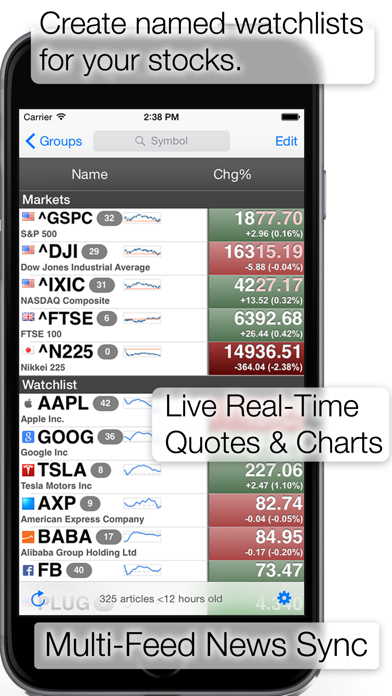 How to cancel & delete Stocks: Realtime Quotes Charts from iphone & ipad 1