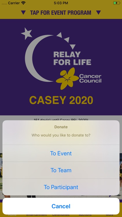 Relay For Life Casey