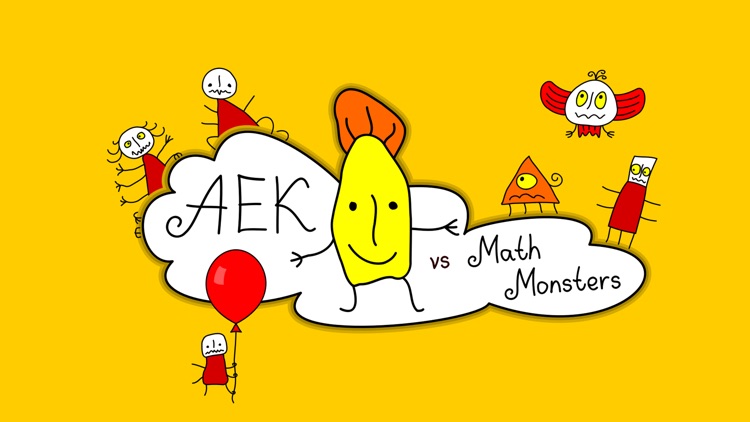 Aek vs Math Monsters for Kids screenshot-0