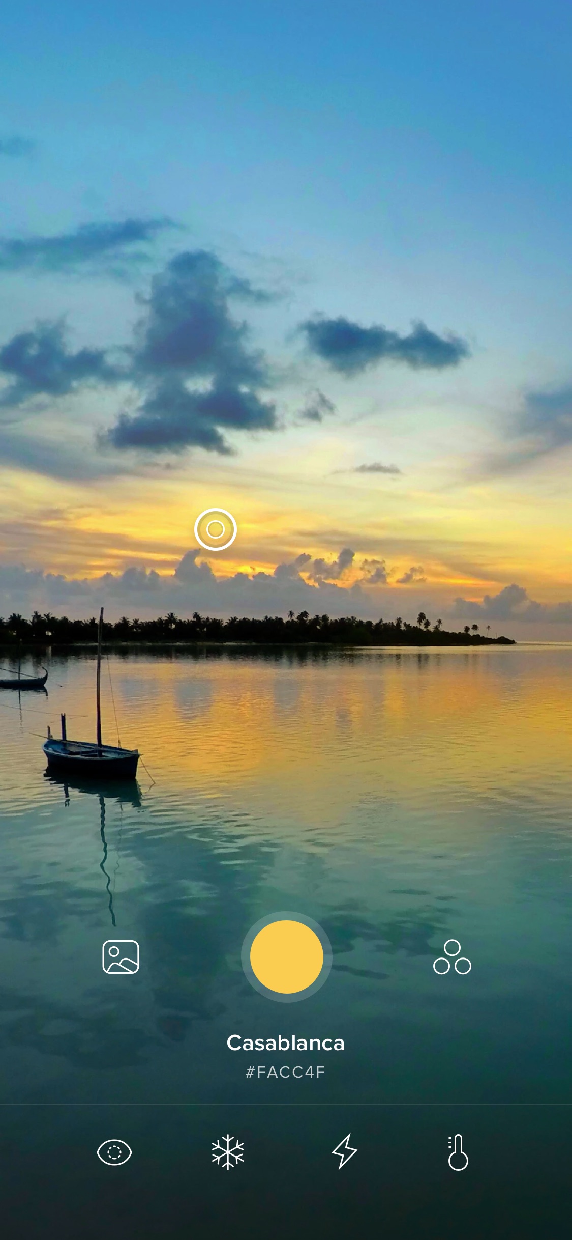 Screenshot do app Cone - Live Color Picker