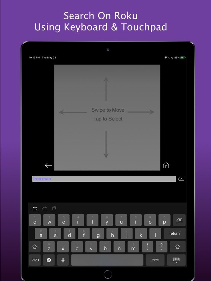 Remote for Roku Tvs iRoku Pro