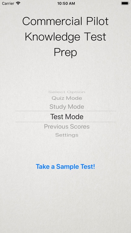 Commercial Glider Test Prep