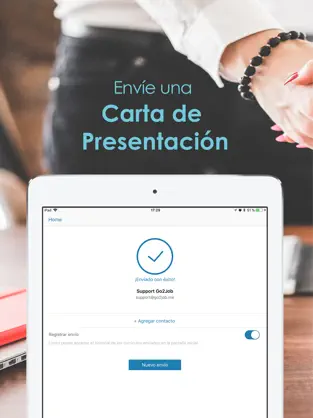 Captura 5 Currículum Vitae: Go2Job CV iphone