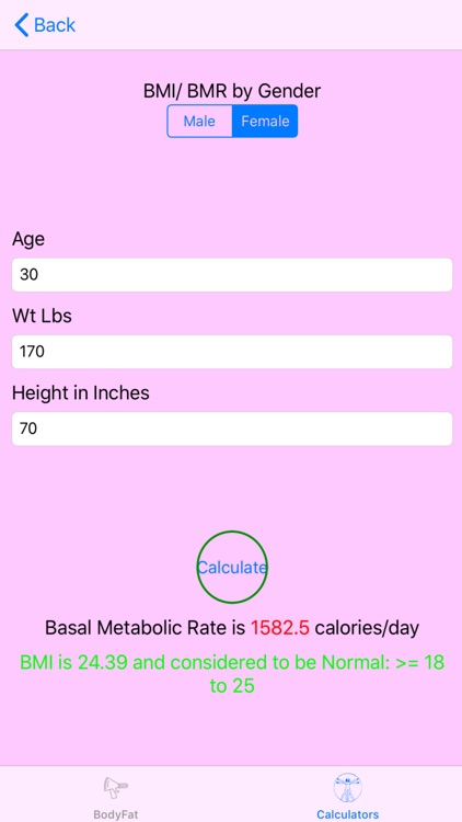 Calculate My Body
