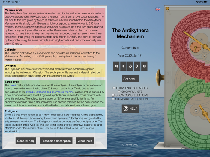 Antikythera Mechanism Interact