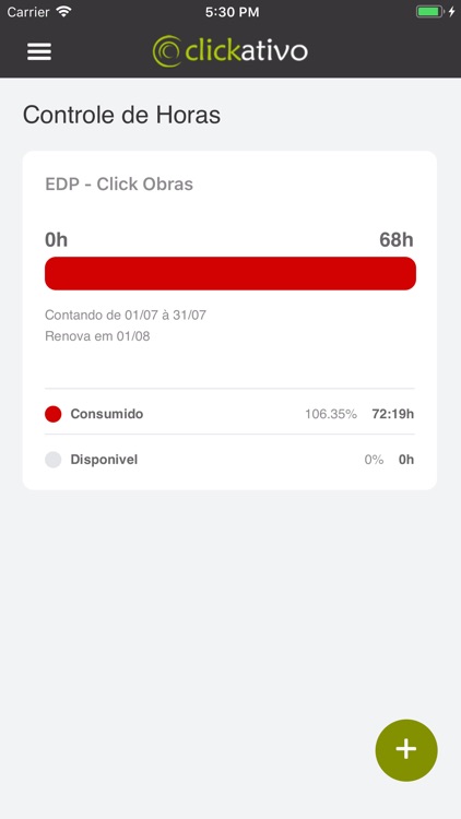 ClickAtivo - Clientes