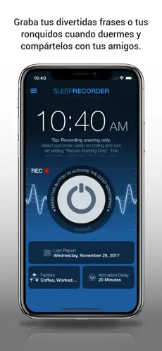 Screenshot 1 Prime Sleep Recorder iphone